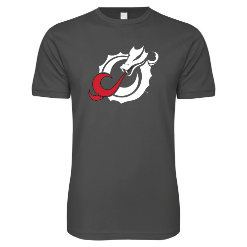  Next Level Charcoal SoftStyle T Shirt - Dragon Mark