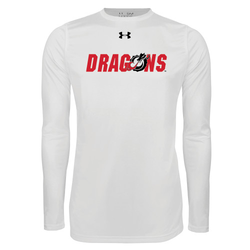 Main Image for  Under Armour White Long Sleeve Tech Tee