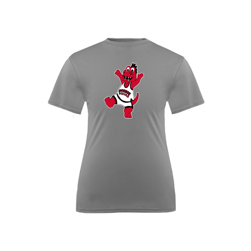  Youth Performance Grey Concrete Tee - Scorch Squad Youth Mark
