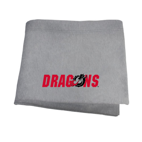  Grey Sweatshirt Blanket - Dragons