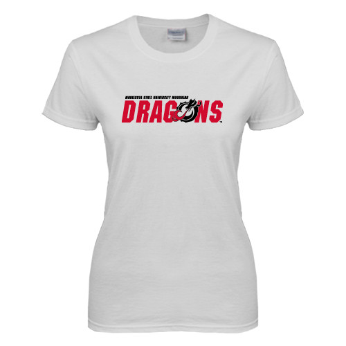 Main Image for  Womens White Short Sleeve Tee