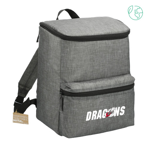  Excursion Charcoal Recycled 20 Can Backpack Cooler - Dragons
