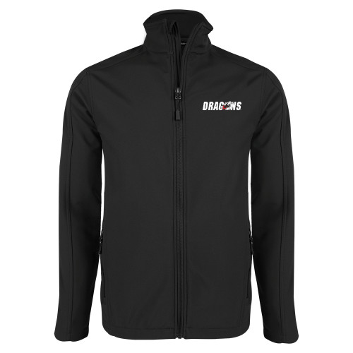  Black Softshell Jacket - Dragons