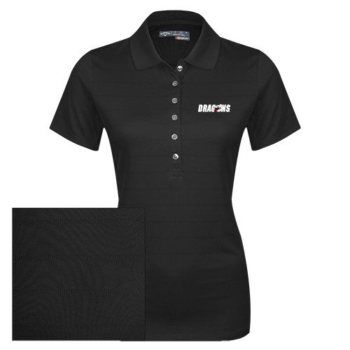  Callaway Womens Black Opti Vent Polo - Dragons