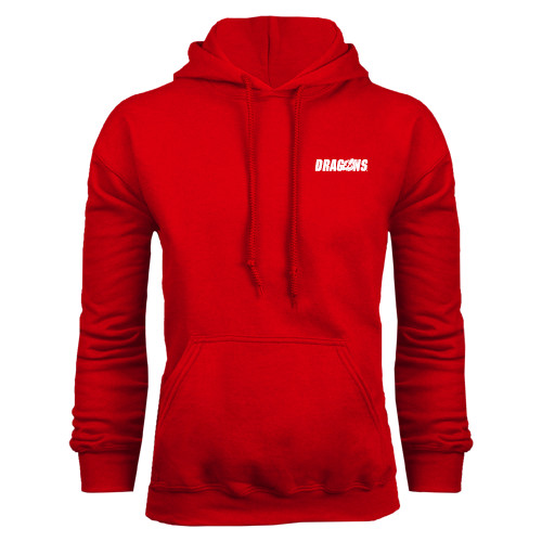  Red Fleece Hoodie - Dragons