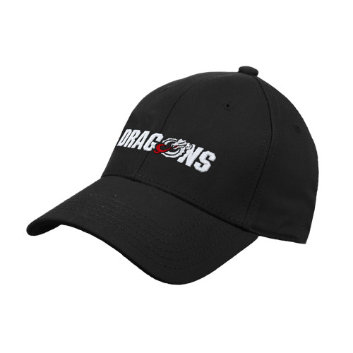  Black Structured Adjustable Pro Style Hat - Dragons