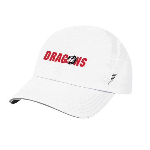  Womens White Performance Cap - Dragons
