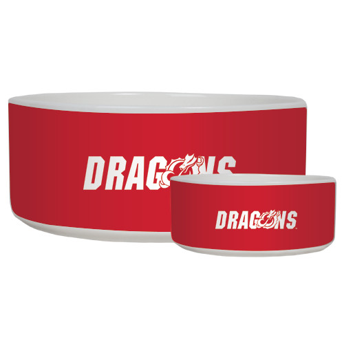  Ceramic Dog Bowl - Dragons