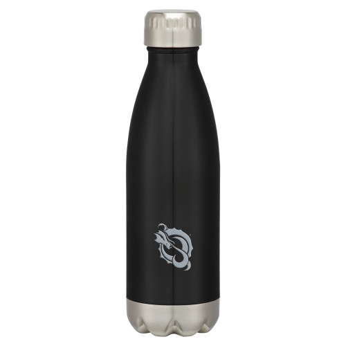  Swig Stainless Steel Black Bottle 16oz - Dragon Mark Engraved