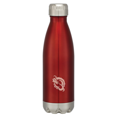  Swig Stainless Steel Red Bottle 16oz - Dragon Mark Engraved