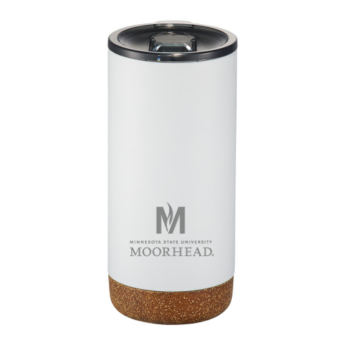  Valhalla Vacuum Insulated White Tumbler 16oz - Additional Graphics Engraved