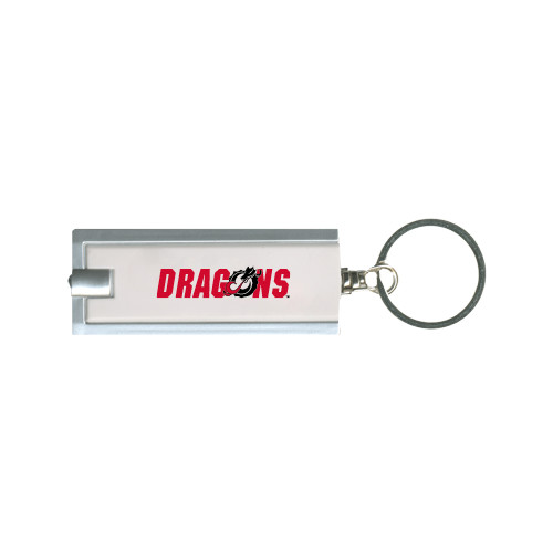  Turbo White Flashlight Key Holder - Dragons