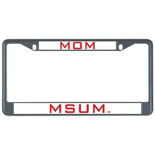  Mom Metal License Plate Frame in Black - Mom