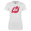 Thumbnail image for  Next Level Womens White Boyfriend Tee