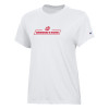 Thumbnail image for  Champion Womens  White Core Short Sleeve Tee