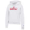 Thumbnail image for  Champion Womens White Powerblend Pullover Hood