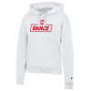 Thumbnail image for  Champion Womens White Powerblend Pullover Hood