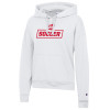 Thumbnail image for  Champion Womens White Powerblend Pullover Hood