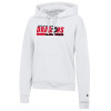Thumbnail image for  Champion Womens White Powerblend Pullover Hood