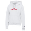 Thumbnail image for  Champion Womens White Powerblend Pullover Hood