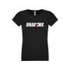 Thumbnail image for  Next Level Girls Black Fashion Fit T Shirt