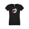 Thumbnail image for  Next Level Girls Black Fashion Fit T Shirt