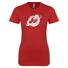 Thumbnail image for  Next Level Womens Red Boyfriend Tee