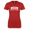 Thumbnail image for  Next Level Womens Red Boyfriend Tee