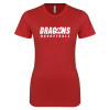 Thumbnail image for  Next Level Womens Red Boyfriend Tee