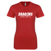 Thumbnail image for  Next Level Womens Red Boyfriend Tee