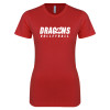 Thumbnail image for  Next Level Womens Red Boyfriend Tee