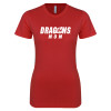 Thumbnail image for  Next Level Womens Red Boyfriend Tee