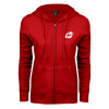 Thumbnail image for  ENZA Womens Red Fleece Full Zip Hoodie