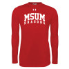 Thumbnail image for  Under Armour Red Long Sleeve Tech Tee