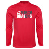 Thumbnail image for  Red Performance Long Sleeve Shirt