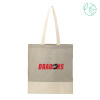 Thumbnail image for  Split Recycled Grey Cotton Twill Convention Tote