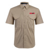 Thumbnail image for  Khaki Fishing Shirt Performance Short Sleeve