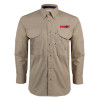 Thumbnail image for  Khaki Fishing Shirt Performance Long Sleeve