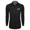 Thumbnail image for  Womens Black Twill Button Down Long Sleeve 