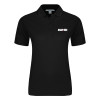 Thumbnail image for  Womens Silk Touch Black Pique Polo