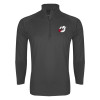 Thumbnail image for  Sport Tek Charcoal Sport Wick Stretch 1/2 Zip Pullover