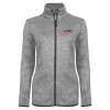 Thumbnail image for  Womens Grey Heather Fleece Jacket
