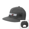 Thumbnail image for  Charcoal Flat Bill Snapback Hat