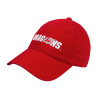 Thumbnail image for  Red Unstructured Adjustable Low Profile Hat