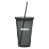 Thumbnail image for  Madison Double Wall Charcoal Tumbler w/Straw 16oz