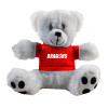 Thumbnail image for  Plush Big Paw 8 1/2 inch White Bear w/Red Shirt