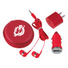 Thumbnail image for  3 in 1 Red Audio Travel Kit
