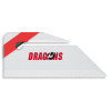 Thumbnail image for  Angled Red Stripe Letter Opener