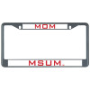 Thumbnail image for  Mom Metal License Plate Frame in Black
