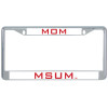 Thumbnail image for  Mom Metal License Plate Frame in Chrome